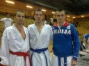 Karate: Bitević, Jovanović, Gordić