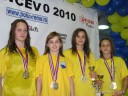 Plivačice Dinama, osvajačice medalja